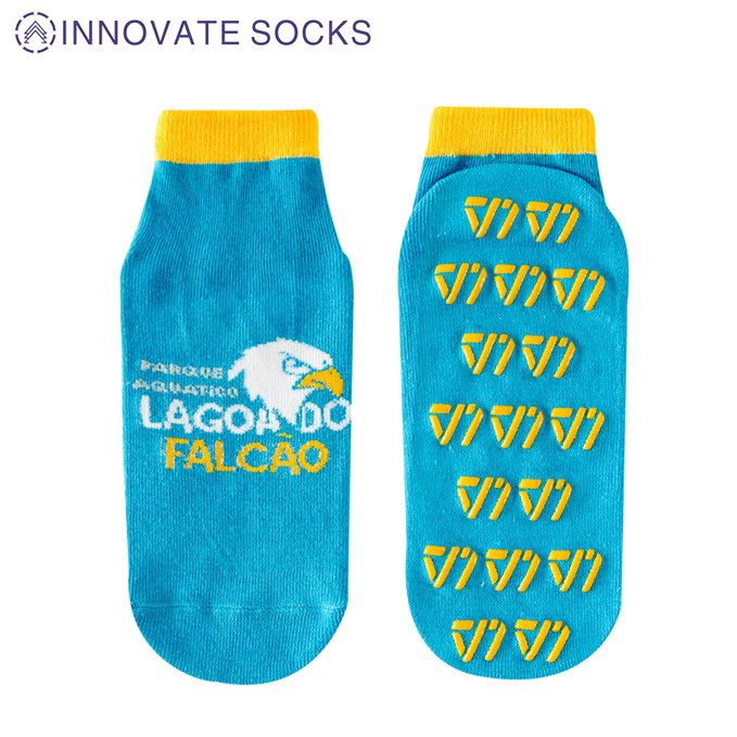 Lago Ankle Anti Skid Grip Trampoline Park Socks - 翻译中...